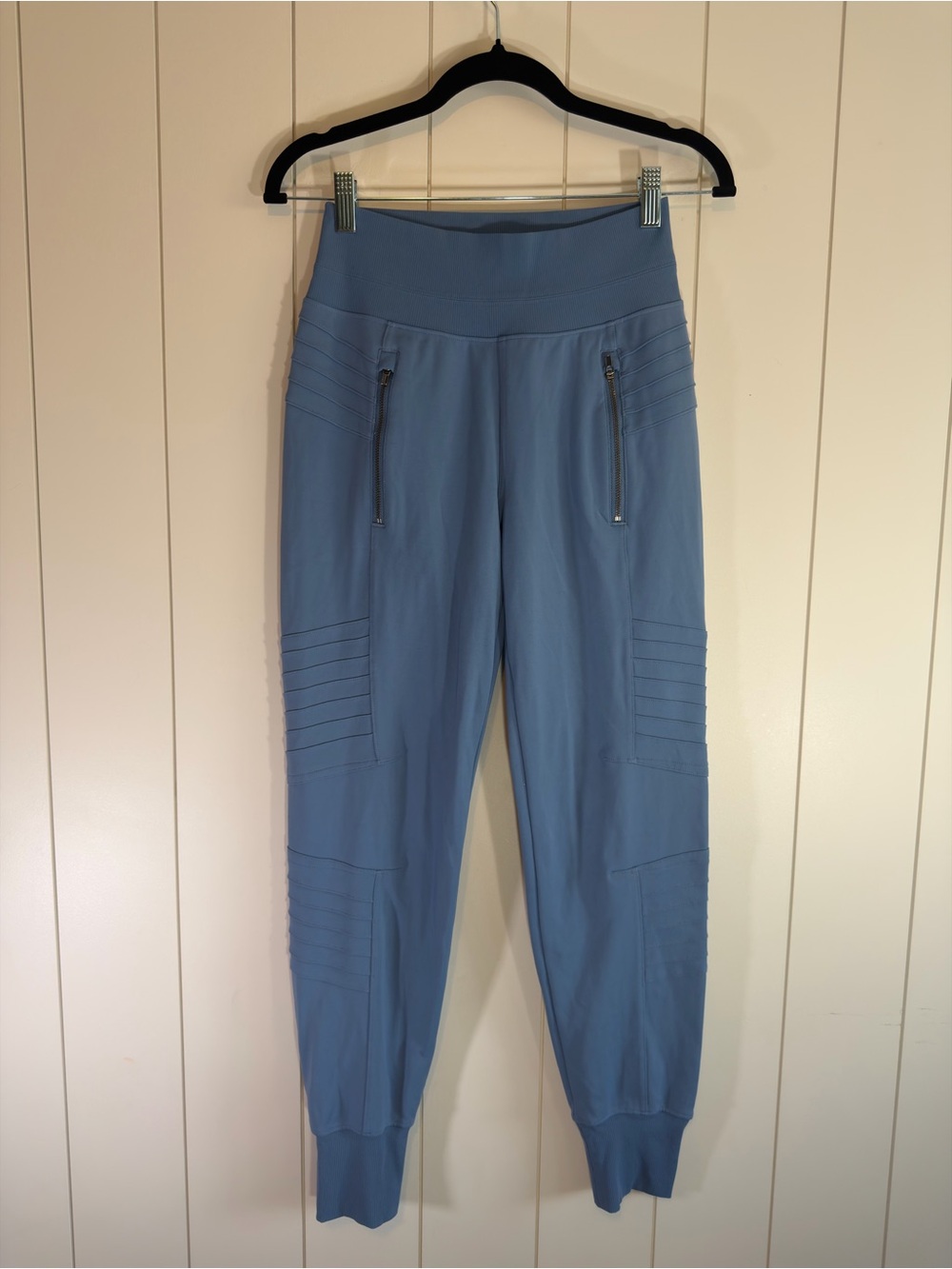 Athleta Dusty Blue High-Rise Jogger Pants - Size XXS
